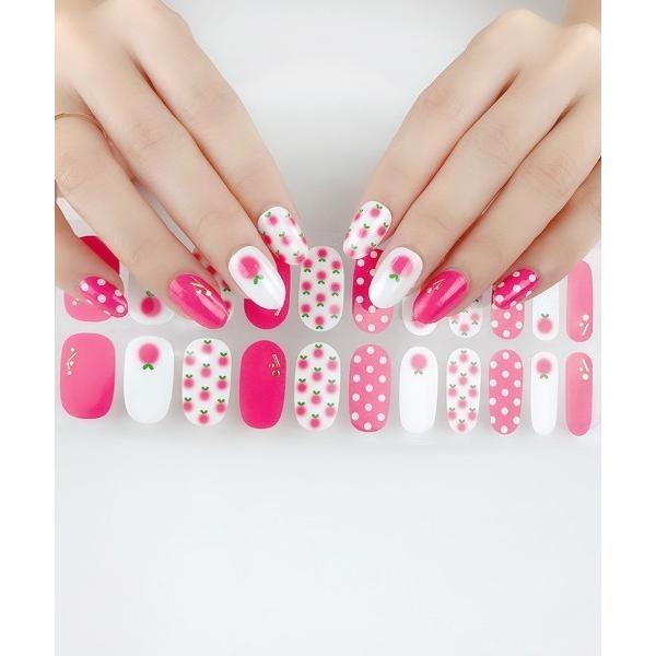 ネイルチップ ネイルシール 貼るだけネイルシール の商品画像