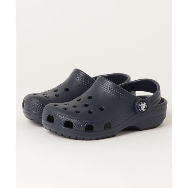 クロックス サンダル crocs クロックス 18-21 CLASSIC CLOG K クラシック クロッグ 206991-410 NAVY キッズ 子供 男の子 女の子