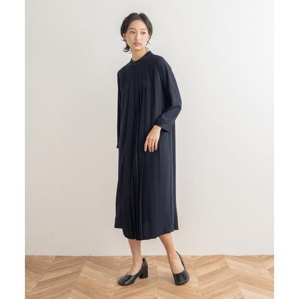 ワンピース 「WHYTO. / ホワイト」Asymmetry pleats dress