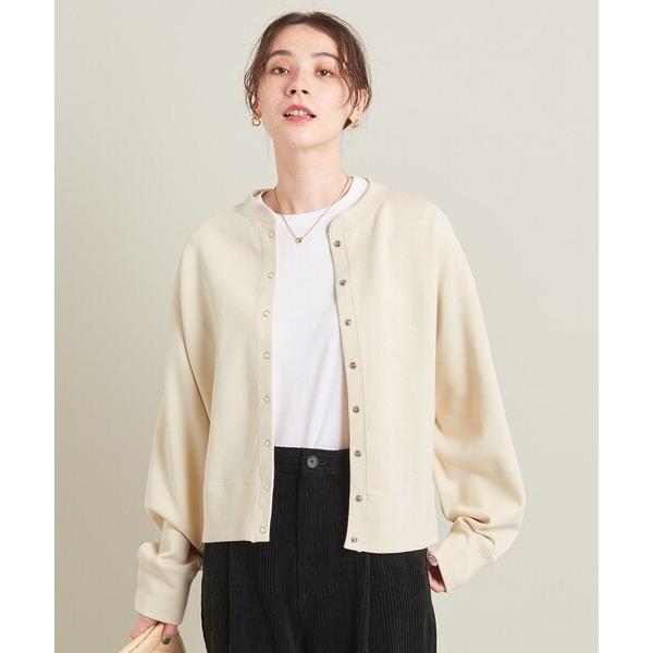 カーディガン ダブルフェイス リングボタンカーディガン -ウォッシャブル- レディース の商品画像