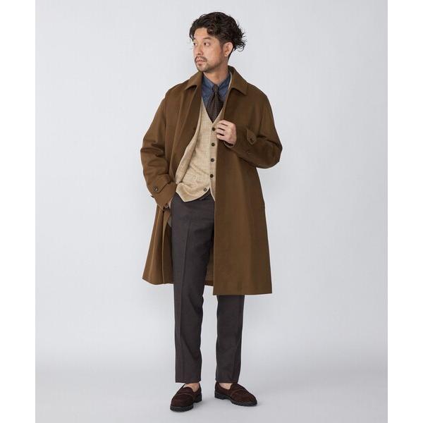 【美品】SHIPS ロロピアーナ ダウンライナー ステンカラーコート L 美品】SHIPS ロロピアーナ ダウンライナー ステンカラーコート L 極美