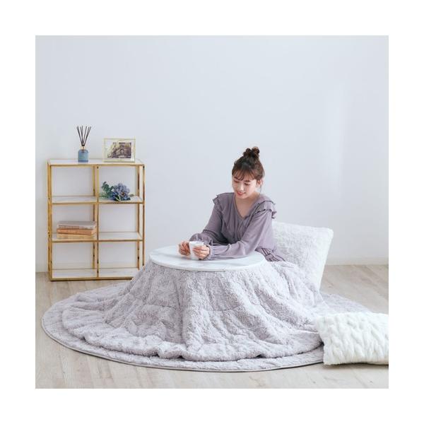 Francfranc モスコ こたつ(円形) ＆ ボティーヌ こたつ布団が届きまし