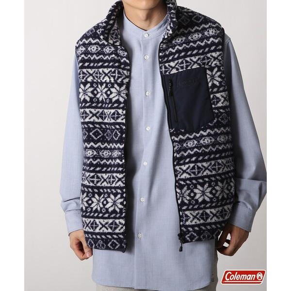 ベスト 【Coleman/コールマン別注】 ボアフリースベスト