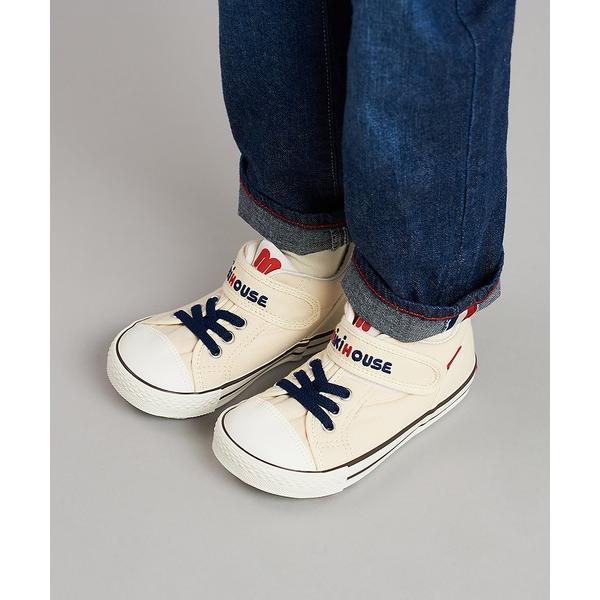 スニーカー ミキハウスロゴキッズシューズ キッズ 子供 男の子 女の子 の商品画像