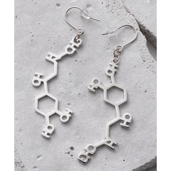 ピアス 化学式モチーフピアス