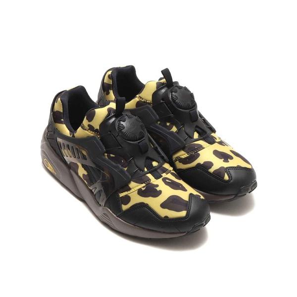スニーカー PUMA DISC BLAZE LEOPARD/プーマ ディスク ブレイズ レオパード
