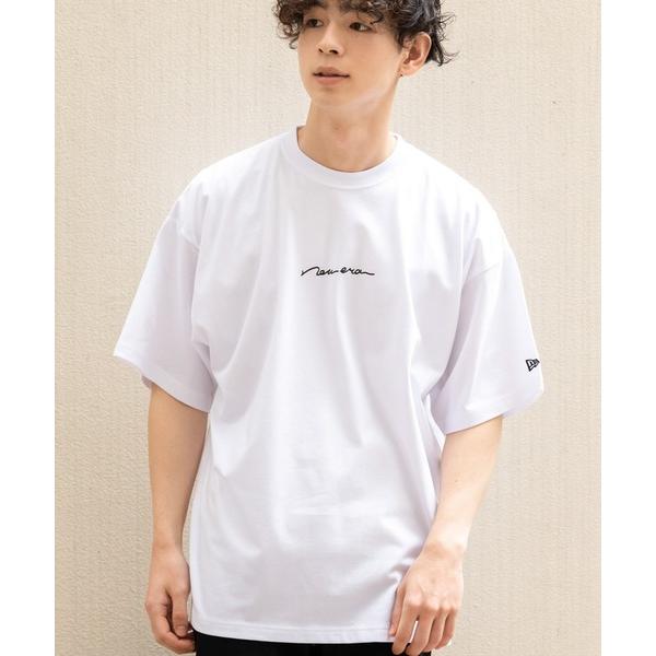 ニューエラ tシャツ ニューエラ 半袖Tシャツ オーバーサイズ 手書き ONSPOTZ別注 メンズ レディース