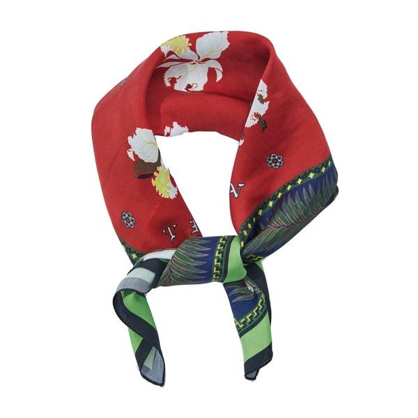 スカーフ バンダナ Print scarf