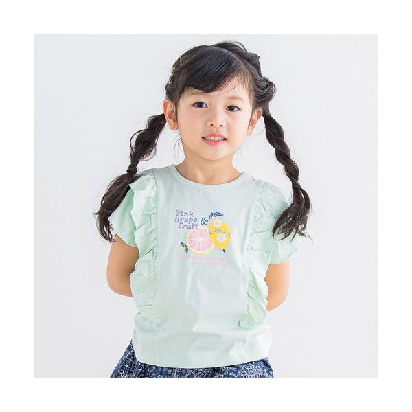 tシャツ Tシャツ Noeil aime BeBe/フリルレモンTシャツ (80~130cm) キッズ