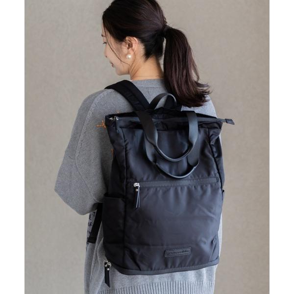 マザーズバッグ ｎｉｎａｒｕ×フェリシモＭａｍａ　便利で大容量　２−ＷＡＹマザーズリュック「ブラック」（Yahoo!・ZOZOTOWN Yahoo!店）