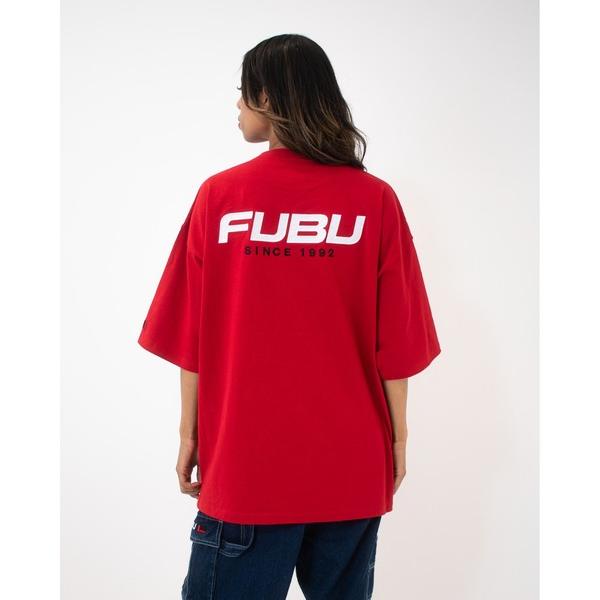 tシャツ Tシャツ FUBU フブ ブランド ロゴ バック ワッペン 刺繍 アメカジ 半袖 Tシャツ