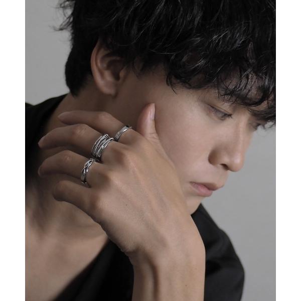 指輪 リング SBG 3点セット メンズ フリーサイズリング メンズ｜ZOZOTOWN Yahoo!店