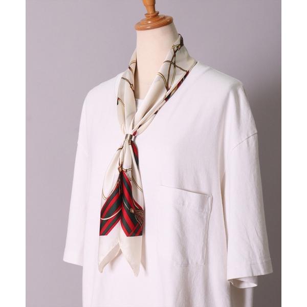 スカーフ バンダナ (BB)「ユニセックス」「リング付き」アソート柄 プリント スカーフ メンズ レディース の商品画像