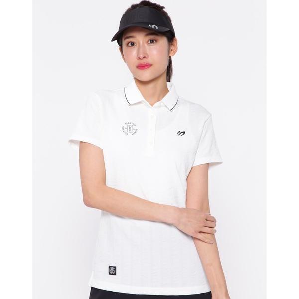 ポロシャツ レディース 「MASTER BUNNY EDITION」 エコペット ストレッチタックジャガード 半袖ポロシャツ