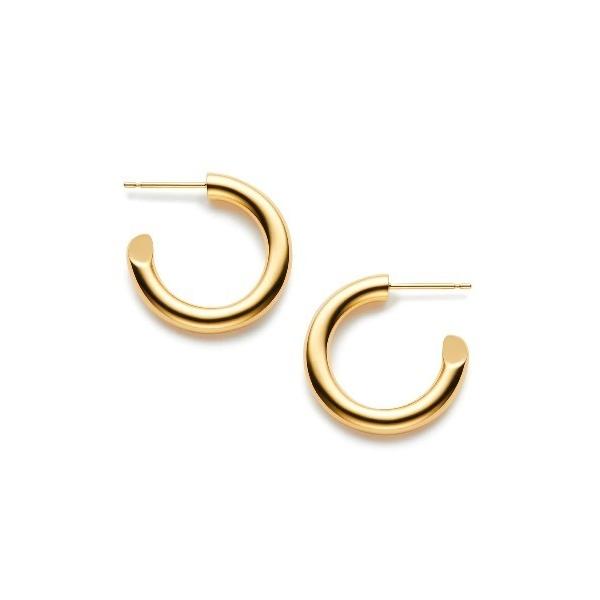 フープピアス　silver 925 18k キャリアリング風 フープピアス silver 925 18k キャリアリング風 CAREERING