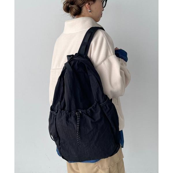 デイバック リュック ドローストリングナイロンバックパック レディース メンズ の商品画像