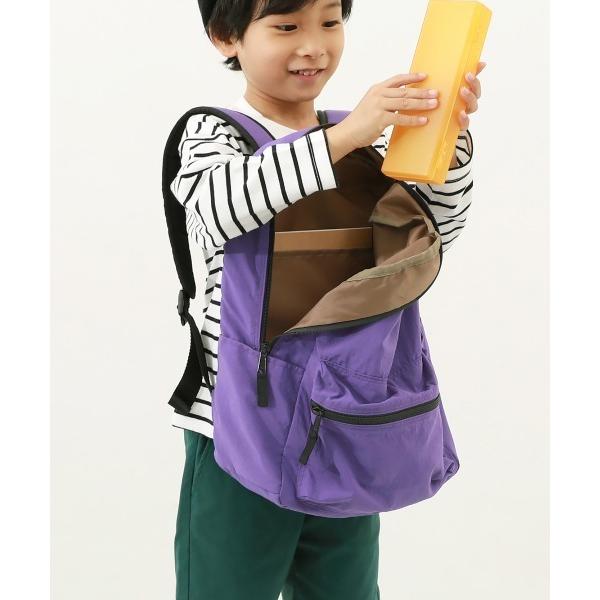リュック お弁当固定バンド付き 配色リュックサック(12L) キッズ 子供 男の子 女の子（Yahoo!・ZOZOTOWN Yahoo!店）