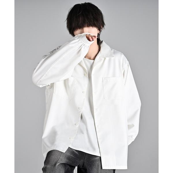 シャツ dolman sleeve open color shirt / ドルマンスリーブオープンカラーシャツ メンズ レディース（Yahoo!・ZOZOTOWN Yahoo!店）
