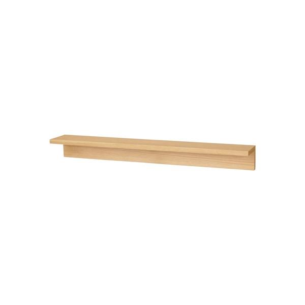 インテリア 壁に付けられる家具棚　オーク材突板　８８ｃｍ（Yahoo!・ZOZOTOWN Yahoo!店）