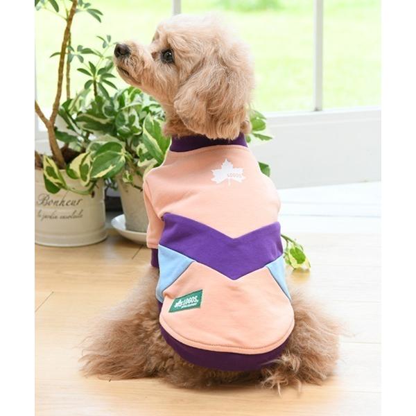 犬 服 LOGOS/レトロ切替スウェット（Yahoo!・ZOZOTOWN Yahoo!店）