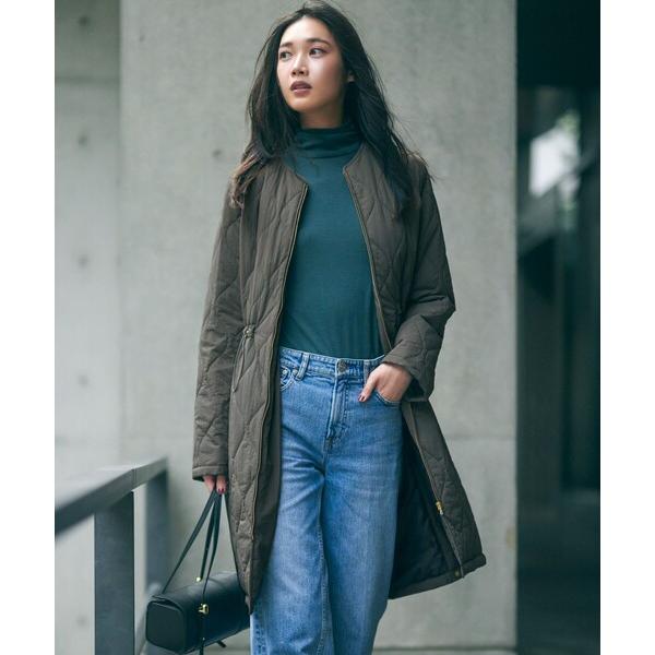 レディース ダウン ダウンジャケット 「杏さん着用/撥水加工」 中綿 ロング パディング アウター