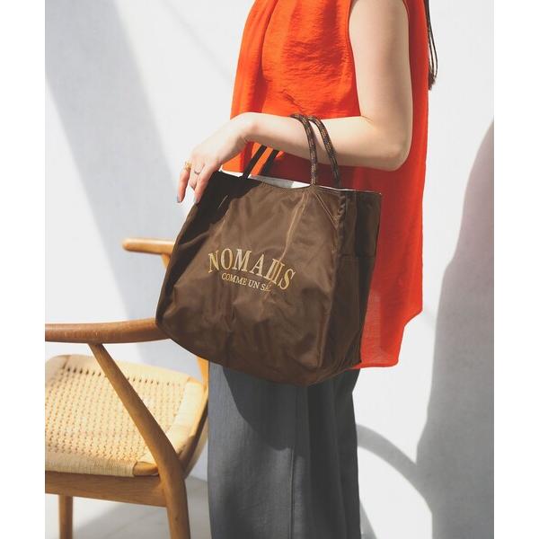トートバッグ NOMADIS / SAC2 WIDE ロゴ トートバッグ レディース
