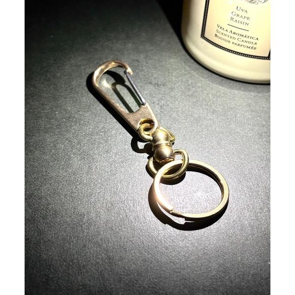 キーホルダー 真鍮 キーリング キーホルダー の商品画像