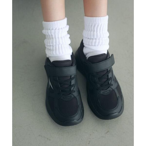 スニーカー 「別注」「瞬足」プラットフォーム スニーカー / キッズ   19cm-25cm キッズ 子供 男の子 女の子 の商品画像