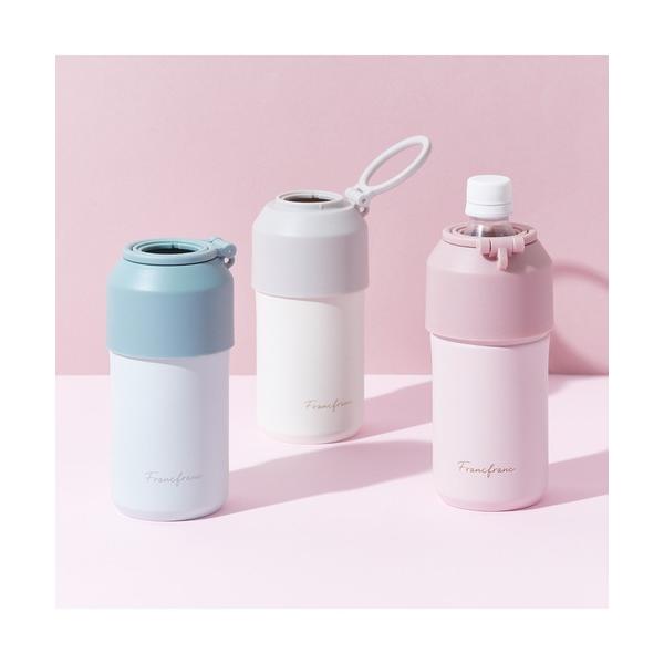 タンブラー 保温保冷 ペットボトルホルダー ピンク の商品画像