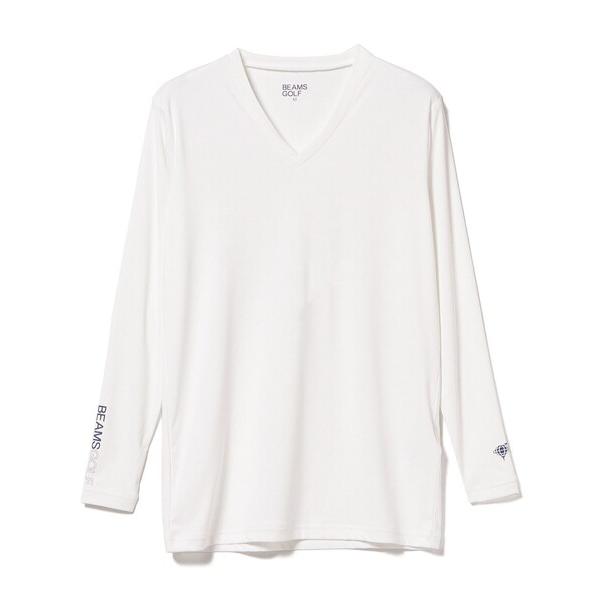 インナーシャツ 肌着 「MEN」BEAMS GOLF ORANGE LABEL / Vネック コンプレッションシャツ（UVカット） メンズ の商品画像