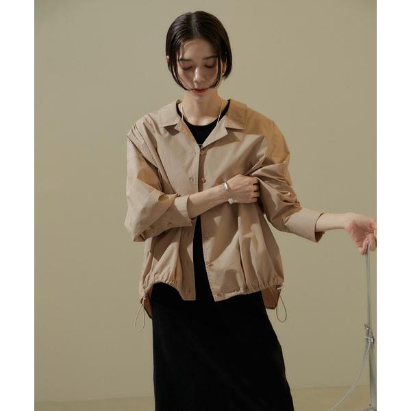 シャツ ブラウス 「WEB限定」シャツブルゾン/24SS レディース