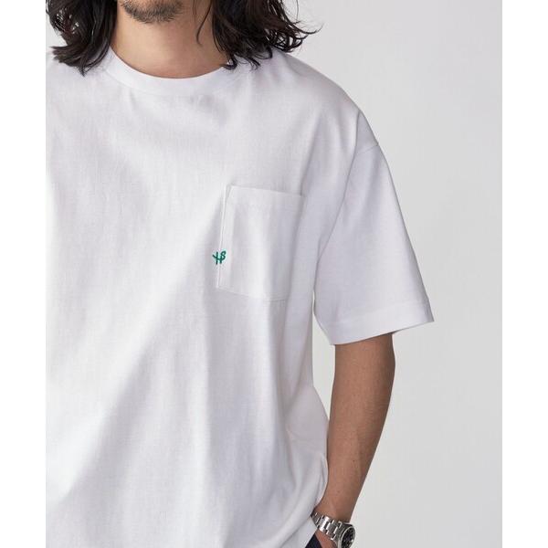tシャツ 「WEB限定」 SHIPS: 「汗染み防止加工」 ワンポイントロゴ ビッグシルエットヘビーウェイトTシャツ メンズ レディース