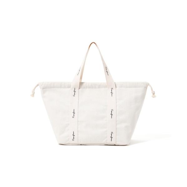 エコバッグ ロゴ 2WAY ランチバッグ アイボリー の商品画像