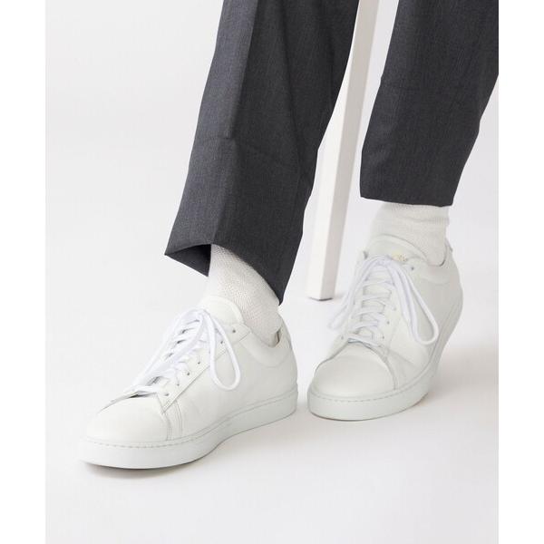 スニーカー 「SHIPS別注」 PIEVE: カーフレザー スニーカー メンズ