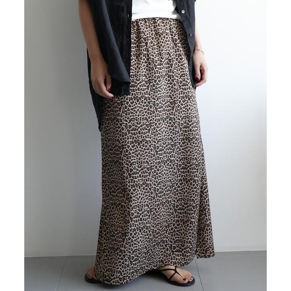 スカート レオパマーメイドスカート の商品画像