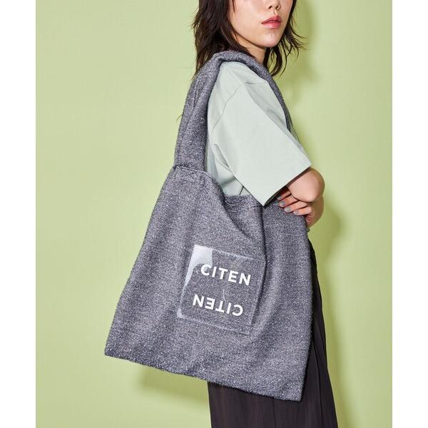 トートバッグ 「CITEN」キラキラクリアロゴトートバッグ レディース の商品画像