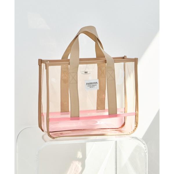 トート型クリア配色プールバッグ の商品画像