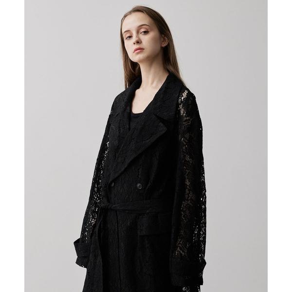 チェスターコート コート 「CLEL」Loose Cord Lace Long Chester Coat/ルーズコードレース ロングチェスターコート（Yahoo!・ZOZOTOWN Yahoo!店）