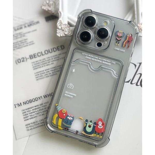 スマホケース 「 NOLITA / ノリータ 」かわいいモンスター カードケース付き アイフォンカバー アイフォンケース iPhone 16 / 16 の商品画像