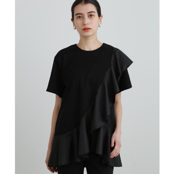 tシャツ Tシャツ フリルデザインプルオーバー レディース