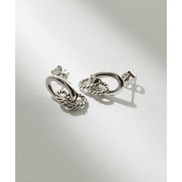 ピアス 「PHILIPPE AUDIBERT」クラシカルオーバルピアス シルバー Bo Kara simple laiton BO3874 レディース