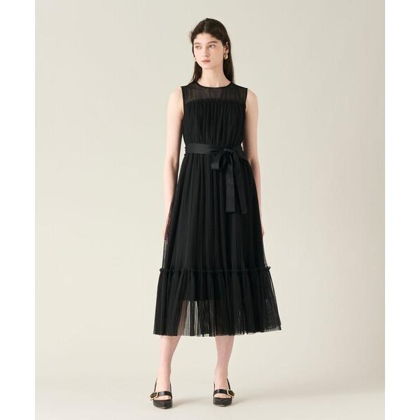 ドレス プリーツロングドレス の商品画像