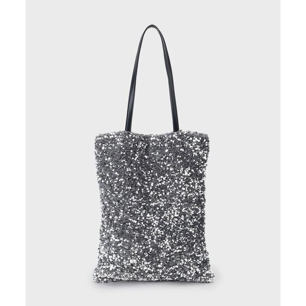 トートバッグ 「柔らか／A4サイズ対応」スパンコールトート レディース の商品画像