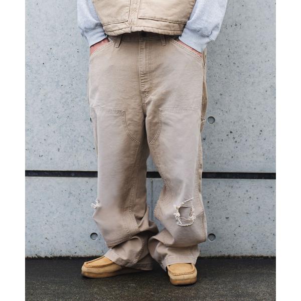 リーバイス ダブルニー W30 ペインターパンツ ルーズストレート 古着 リーバイス ダブルニー ペインターパンツ W30 L30 ルーズ