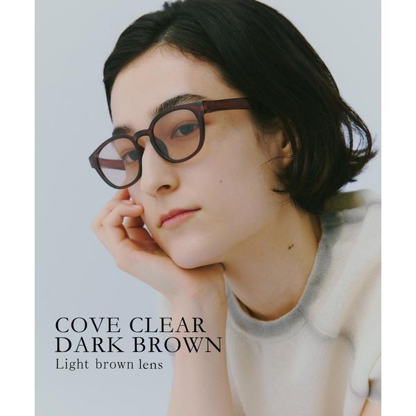サングラス 「Jugaad14」COVE CLEAR dark brown レディース メンズ