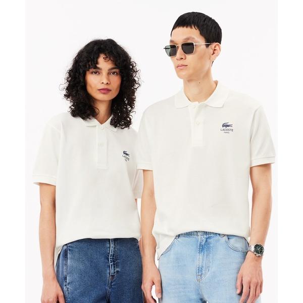 ポロシャツ プリンテッドL.12.12 半袖ポロシャツ メンズ レディース の商品画像