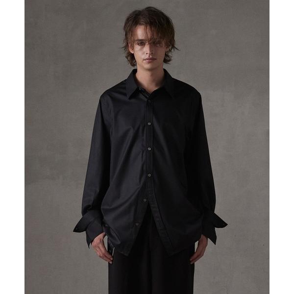 シャツ 「GRANCY」DoublecuffsDesign Curveline Shirt / ダブルカフスデザイン カーブライン シャツ メンズ レディース