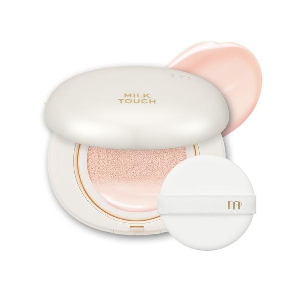 クッションファンデ ファンデーション ミルクタッチ milk touch 「全4色」 オールデイスキンフィットパールグロウクッション