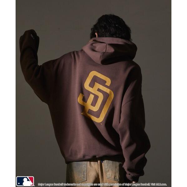 パーカー MLB/メジャーリーグベースボール 別注MLB バックロゴスウェットパーカー/裏起毛(限定展開) メンズ の商品画像