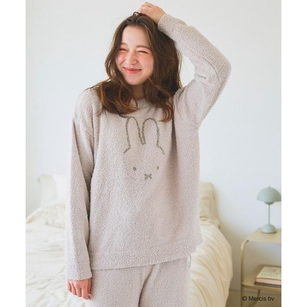 パジャマ ルームウェア 「miffy/ミッフィー」もこもこルームウェア長袖トップス（上下別売り）2025AW レディース